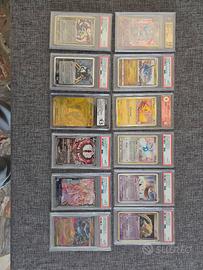 Carte Pokémon e One Piece gradate PSA, BGS e CGC