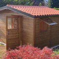 Casetta legno 4x3 con trasporto e montaggio
