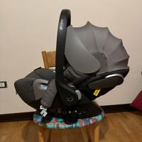 Ovetto cybex cloud z reclinabile con adattatori