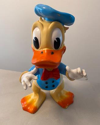 Paperino della Ledraplastic del 1962, alto 32cm.