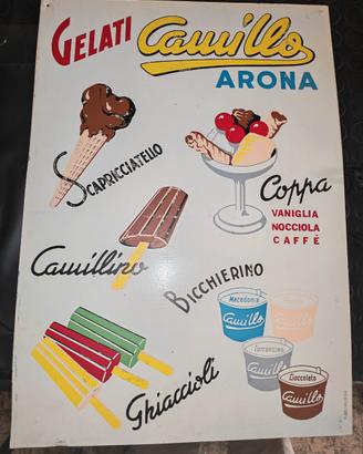 Insegna vintage gelati