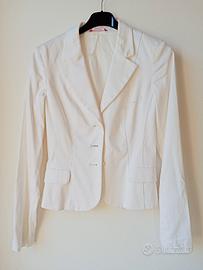 giacca bianca per donna 