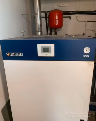 Caldaia a pellet + boiler 300lt