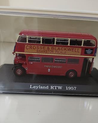 Modellino Leyland RTW 1957 - Bus Londra London Tra