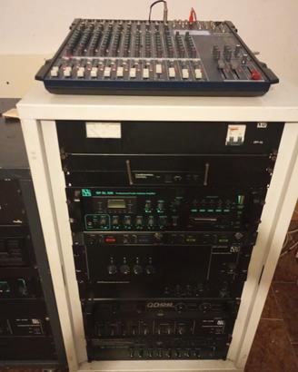 impianto audio professionale 