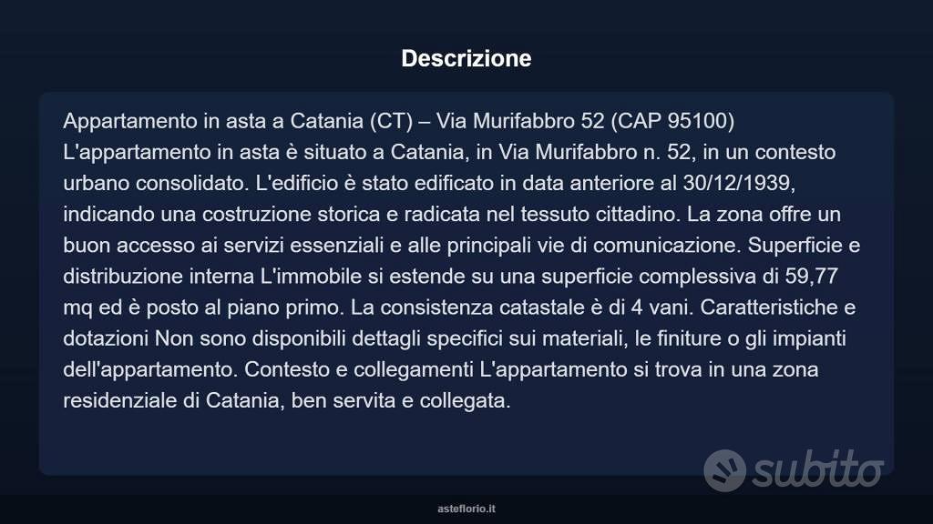 Appartamento – Catania, Angeli Custodi, Centro storico - Vista 4