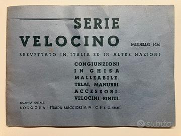 VELOCINO 1936 - BROCHURE ORIGINALE