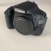 Canon EOS 600D reflex + obbiettivi