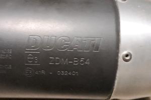 silenziatori originali ducati Hypermotard 796 