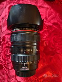 Canon EF 24-105 f/4 L IS USM + filtri UV+ND+PL-CIR