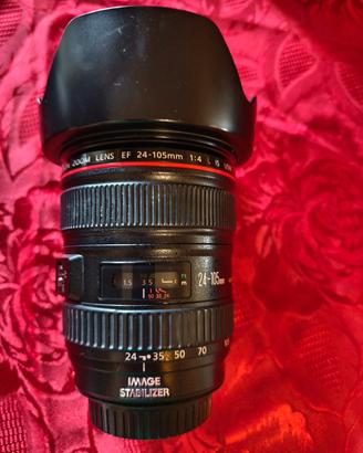 Canon EF 24-105 f/4 L IS USM + filtri UV+ND+PL-CIR