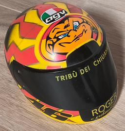 Riproduzione in plastica casco AGV Valentino Rossi