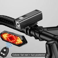 Faro e frecce per bicicletta e monopattino