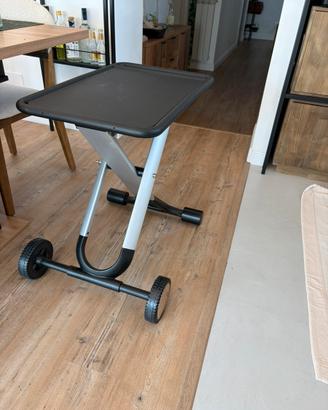Carrello barbecue pieghevole