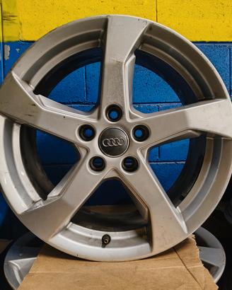 KIT 4 CERCHI USATI 17 POLLICI ORIGINALI AUDI VW