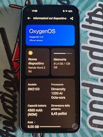 OnePlus Nord 2 5G 8/128GB Grigio