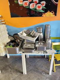 Bacinella gastronorm varie misure per ristorante 