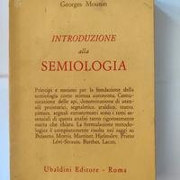 Introduzione alla semiologia Georges Mounin