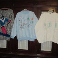 Nr. 3 pullover/felpe per sciare tg. M ed S (E 5cad
