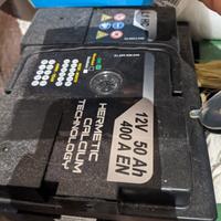 batteria auto NUOVA 12v 50 ah 400 A EN