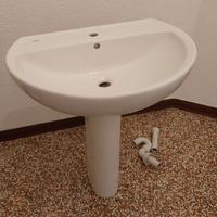 Lavandino pozzi e ginori con colonna