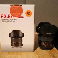 Samyang 14mm f/2.8 IF ED UMC Aspherical per PENTAX