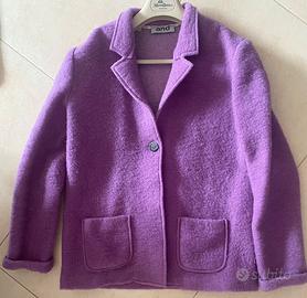 Giacca donna lana cotta And glicine taglia 46
