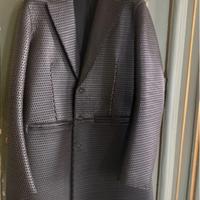 Cappotto laserato in pelle Emporio Armani tg.48