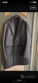 Cappotto laserato in pelle Emporio Armani tg.48