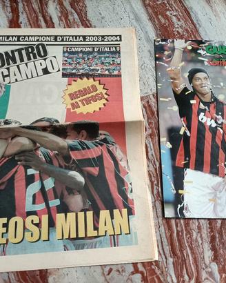 Riviste e poster Milan 