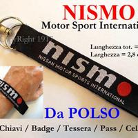 NISSAN NISMO PORTACHIAVI DA POLSO LACCIO CORDINO