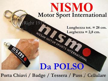 NISSAN NISMO PORTACHIAVI DA POLSO LACCIO CORDINO