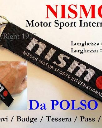 NISSAN NISMO PORTACHIAVI DA POLSO LACCIO CORDINO