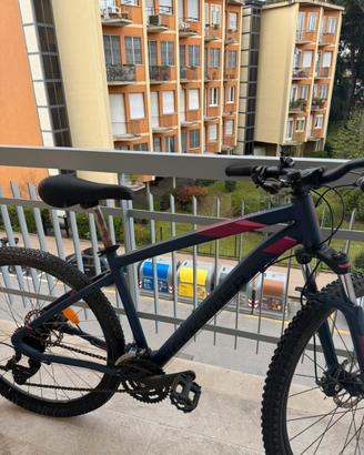 MTB Rockrider ST 520 27.5” taglia M blu/fucsia