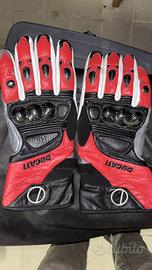 Guanti ducati con nocche in carbonio