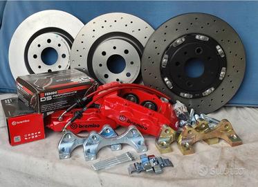 Kit freni Brembo 305x28 per 500 Abarth ecc...