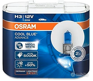 Lampade auto H3/H1 Osram Cool Blue