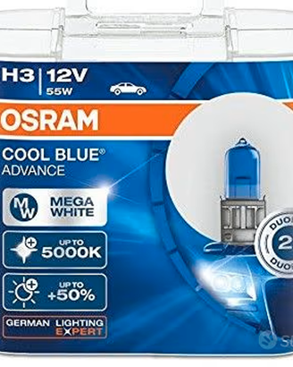 Lampade auto H3/H1 Osram Cool Blue