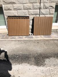 Termosifoni in alluminio in stato buono