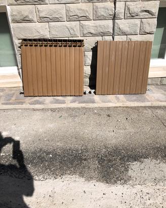 Termosifoni in alluminio in stato buono