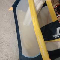 lettino campeggio hauck + materasso 