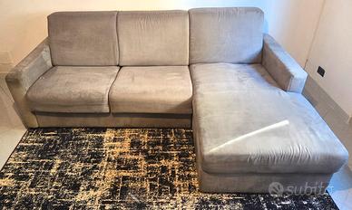 Divano Letto con Penisola Contenitore