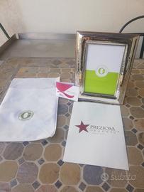 cornice argento portafoto 10 x 15