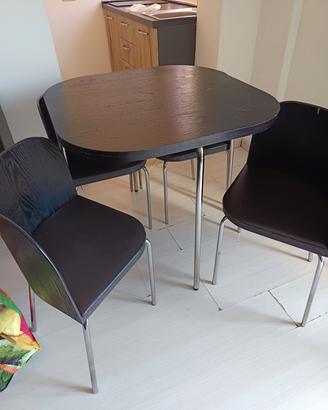 Set Tavolo e 4 Sedie IKEA FUSION – raro