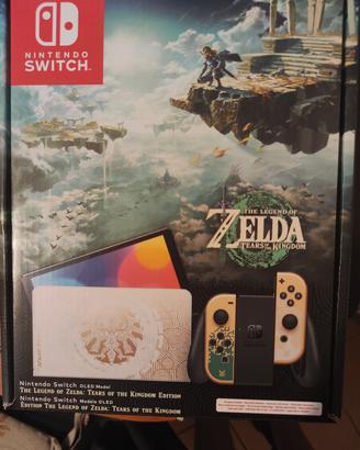 Nintendo switch OLED edizione limitata Zelda 