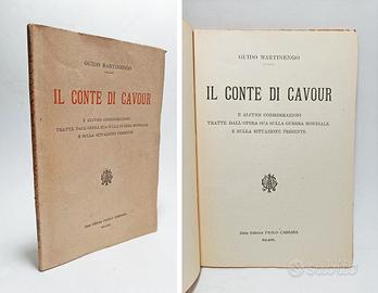 IL CONTE DI CAVOUR E ALCUNE CONSIDERAZIONI...