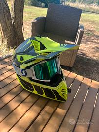 Casco acerbis con mascherina