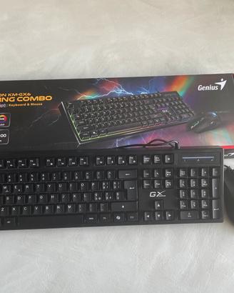 Tastiera e Mouse Gaming Genius KM-GX6