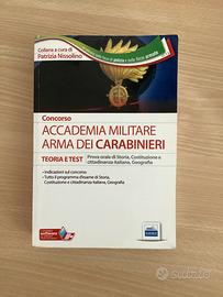 Libri concorso arma dei carabinieri
