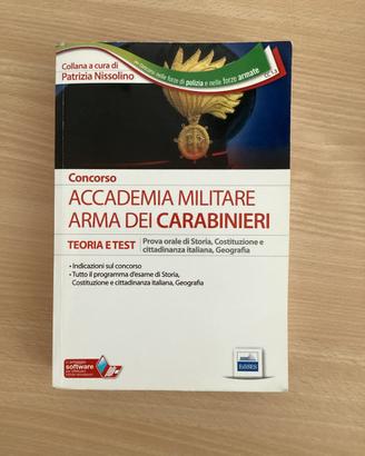 Libri concorso arma dei carabinieri